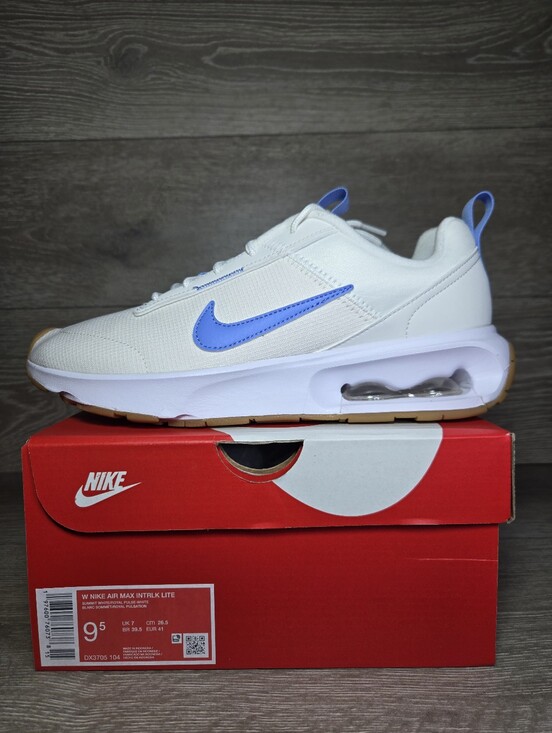 Nike Shoes - Nike Air Max INTRLK Lite Summit White/Royal Shoes Womens Size 9.5 DX3705-104 New
